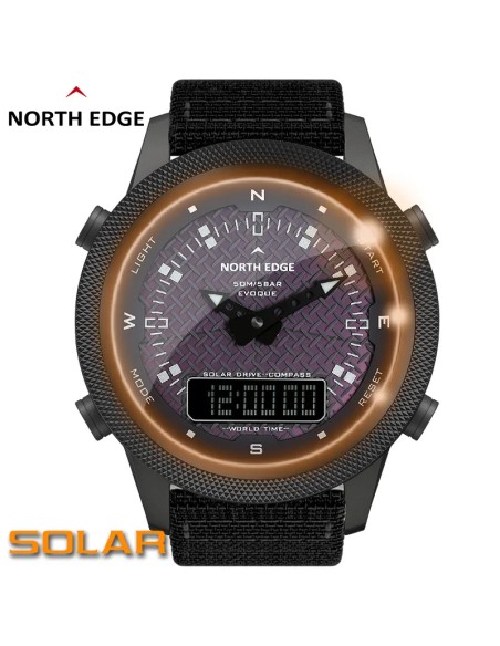 NORTH EDGE – Montre Solaire Multifonction