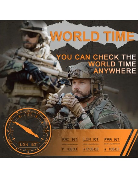 NORTH EDGE – Montre Solaire Multifonction