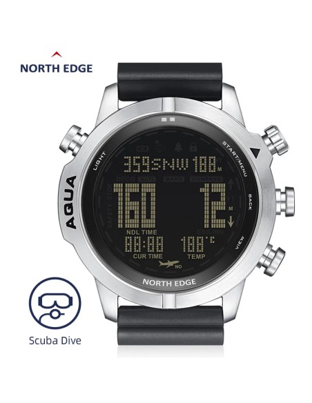 NORTH EDGE AQUA – Montre De Plongée Multi-fonctions
