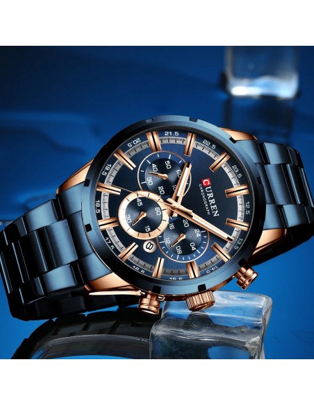 CURREN - Montre Chronographe