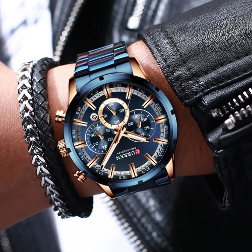 CURREN - Montre Chronographe