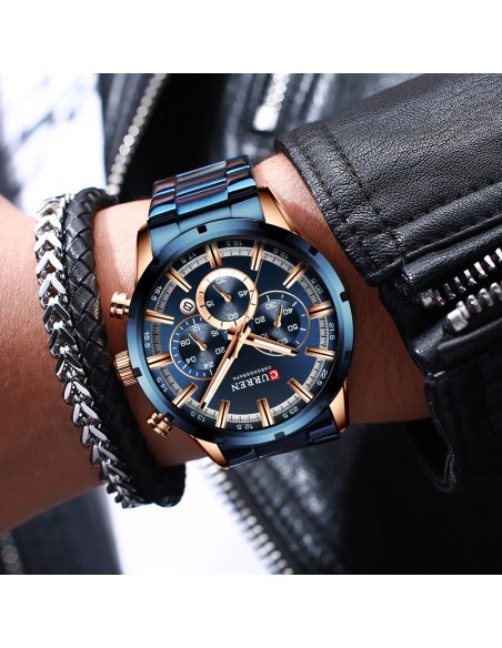 CURREN - Montre Chronographe