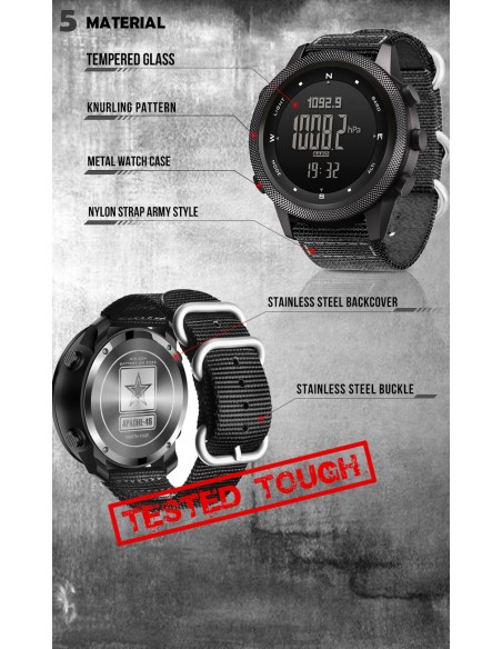 NORTH EDGE – Montre Numérique Multifonction