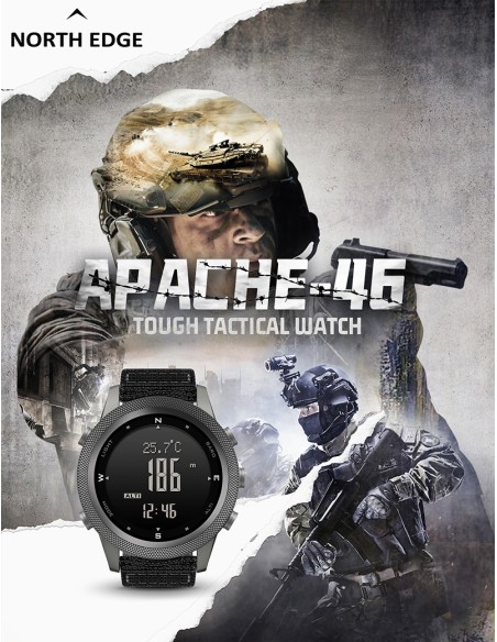 NORTH EDGE – Montre Numérique Multifonction